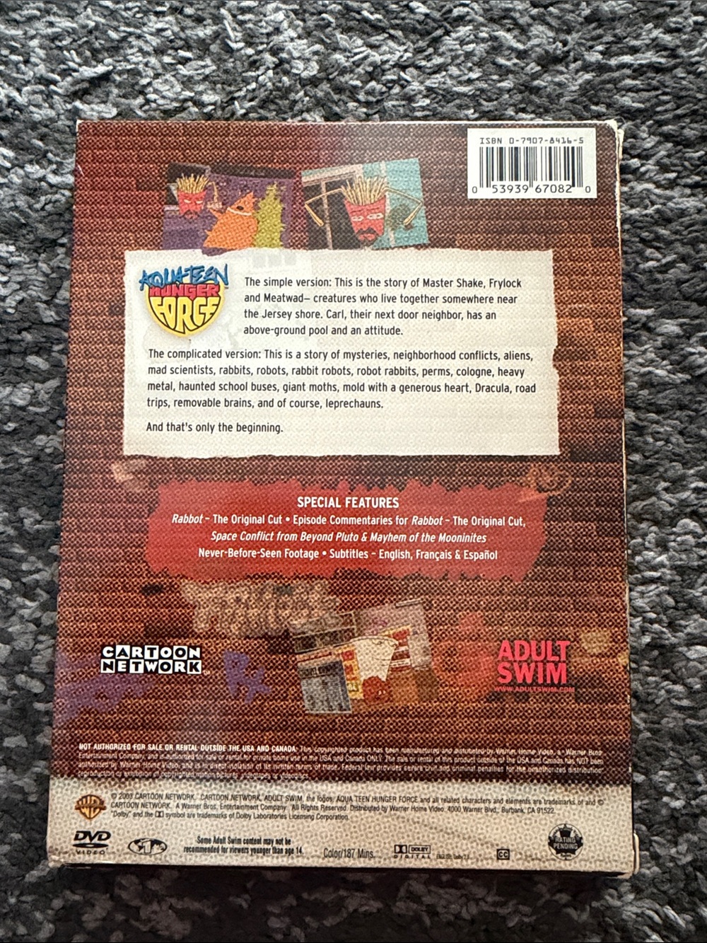 Aqua Teen Hunger Force Volume One, Volume Two, Volume 4 DVDs, GUC! - Picture 3 of 14